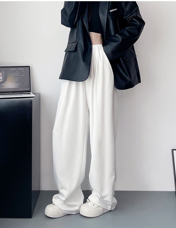 レディースワイドパンツ ゆったりドレープワイドパンツ