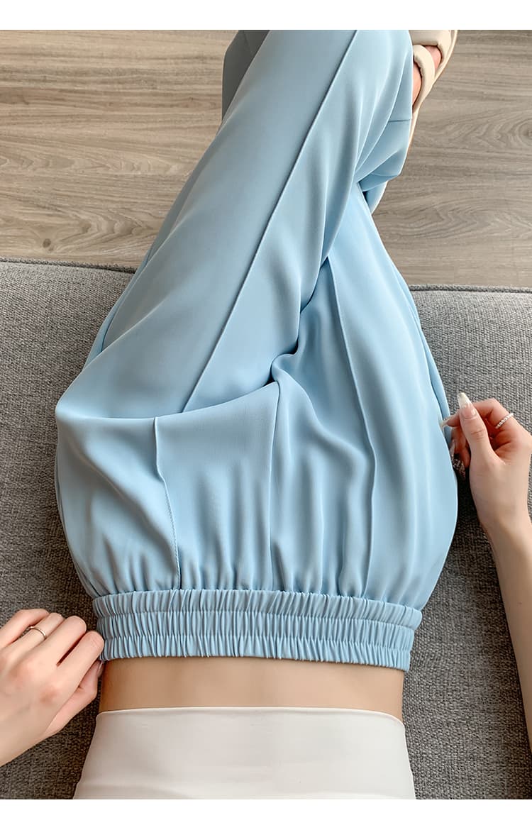 レディースワイドパンツ すっきりシルエットワイドパンツ
