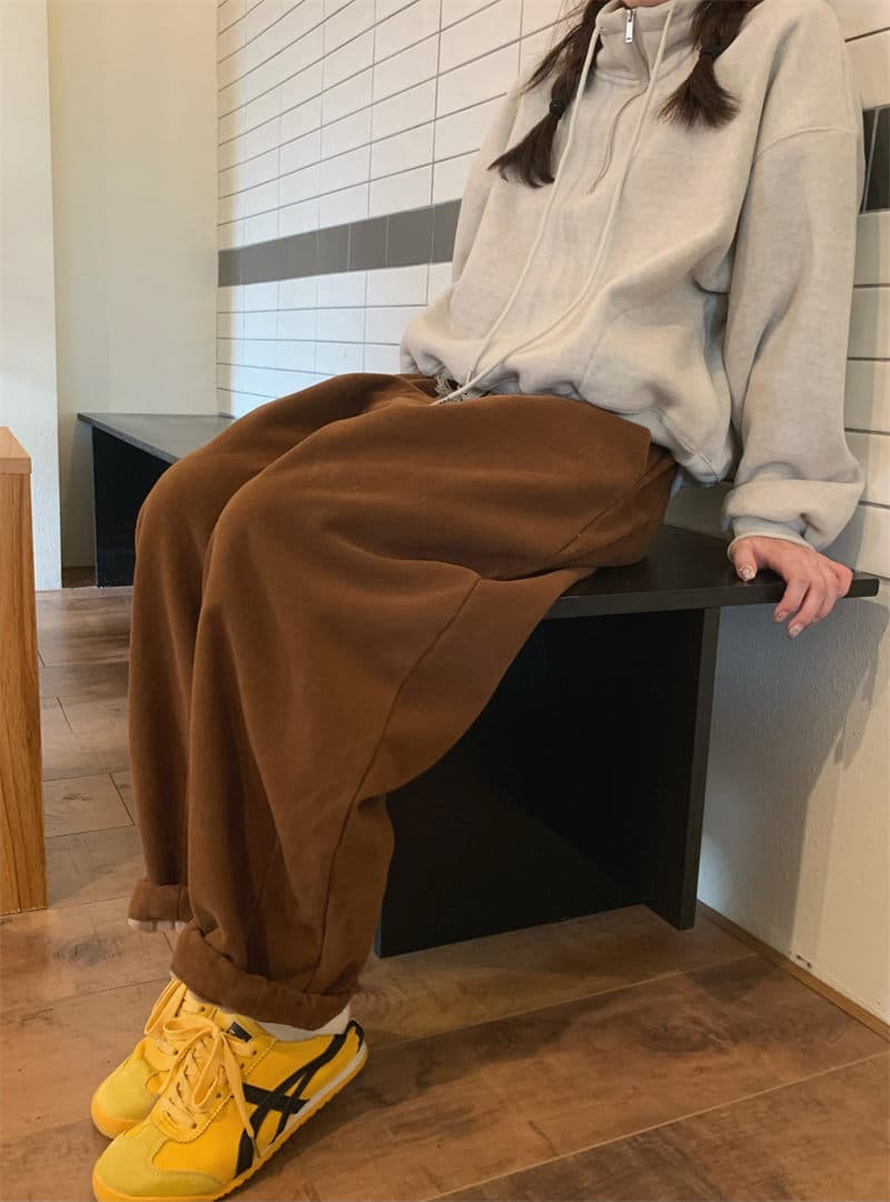 レディースワイドパンツ 新作カジュアル可愛いチノパンツ厚手韓国風