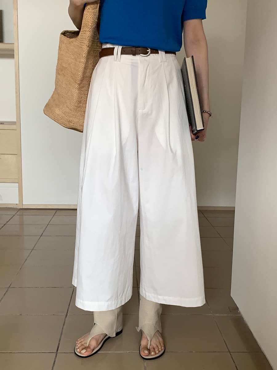レディースワイドパンツ きれいめ美脚フレアチノワイドパンツ