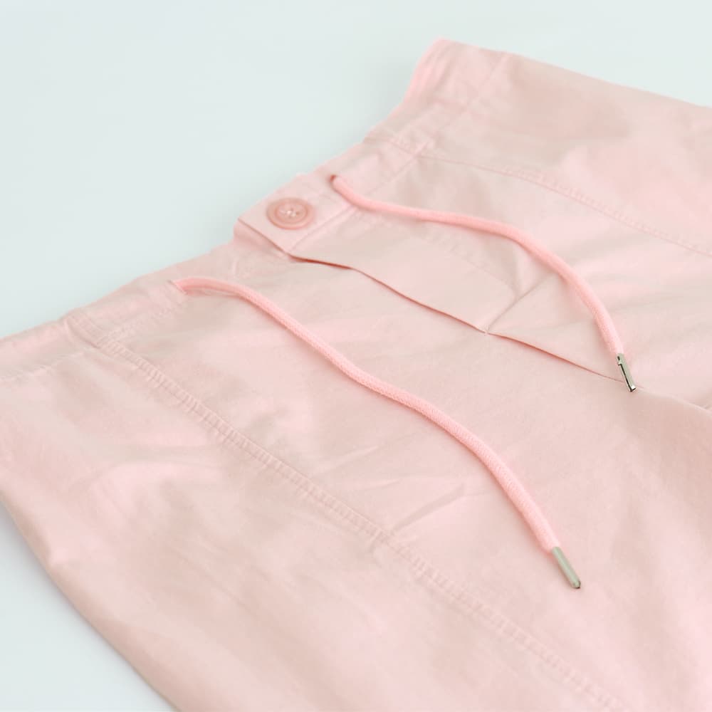 レディースワイドパンツ ハイウエスト チノワイドパンツ カーゴポケット