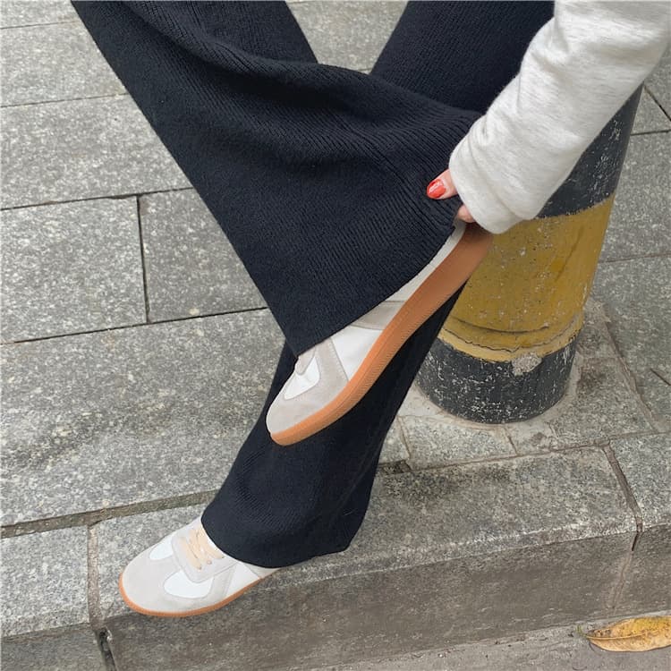 レディースワイドパンツ 秋冬新作 スウェット ワイドパンツ ゆったりリラックス足長効果