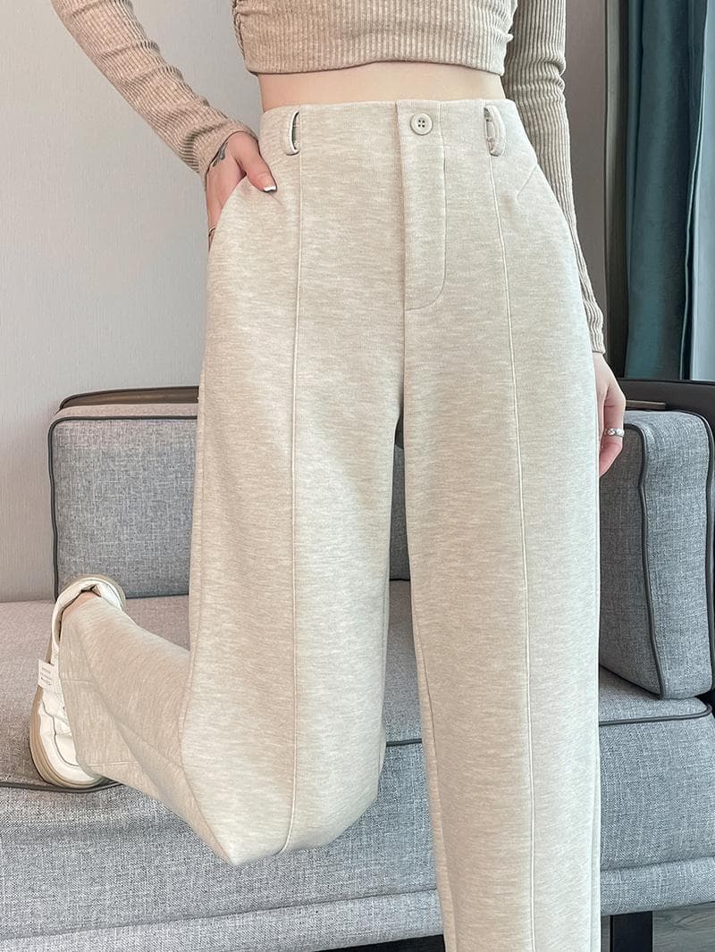 レディースワイドパンツ リラックスワイドスウェットパンツ