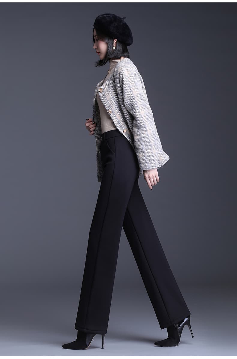 レディースワイドパンツ 優雅なドレープ美シルエットパンツ