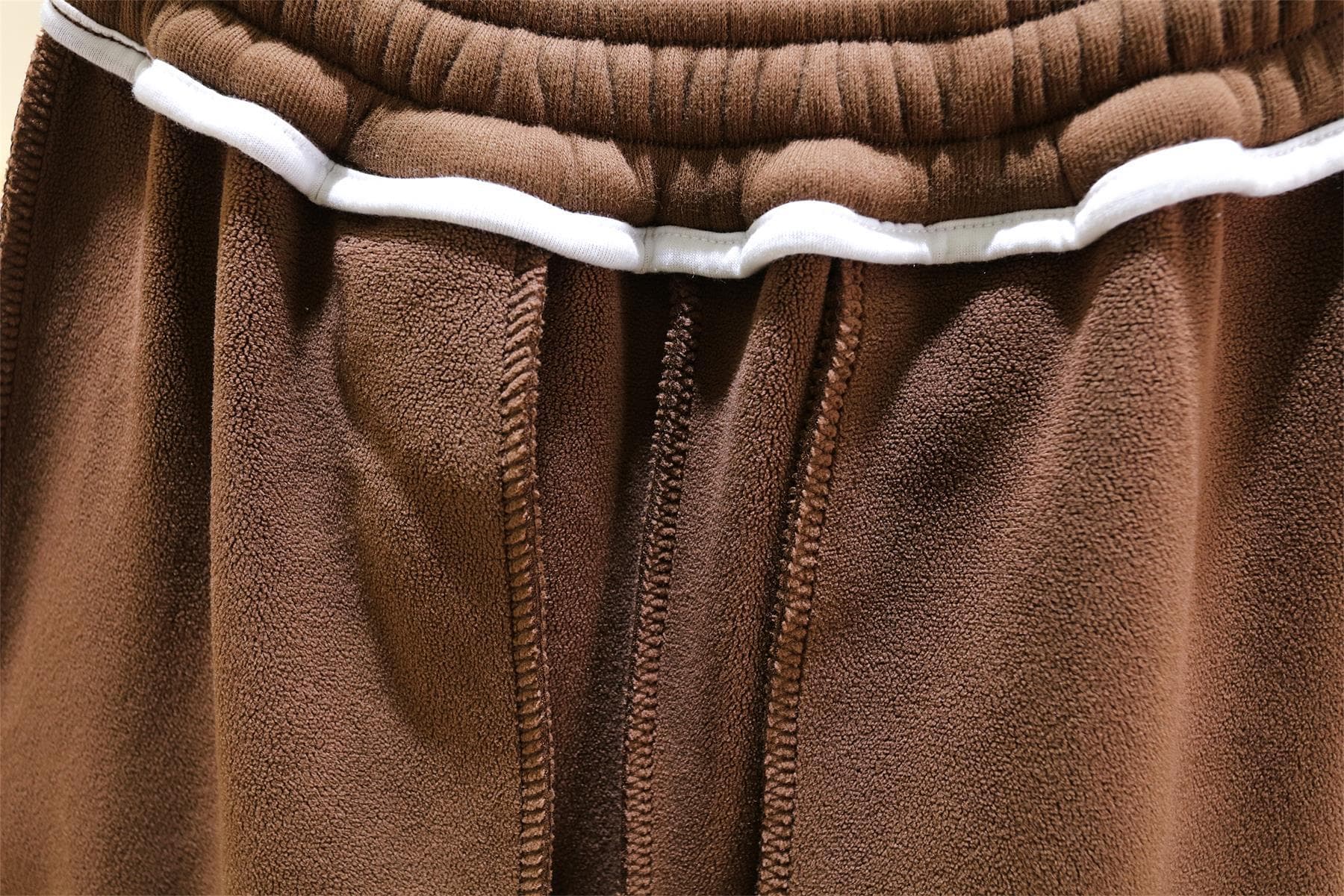 レディースワイドパンツ あったか心地よい裏起毛リラックスパンツ