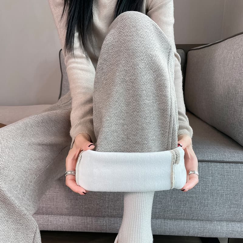 レディースワイドパンツ あったか楽ちんルームパンツ