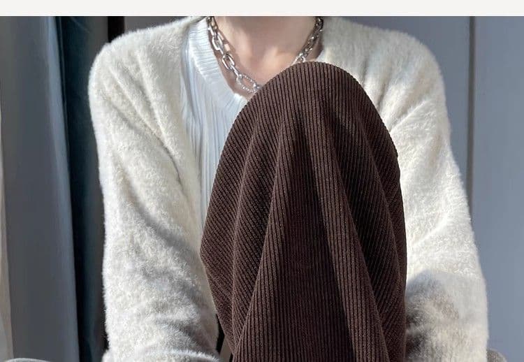 レディースワイドパンツ あったか楽ちんワイドパンツ