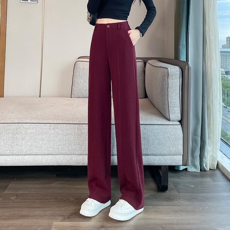 レディースワイドパンツ リラックスワイドスウェットパンツ