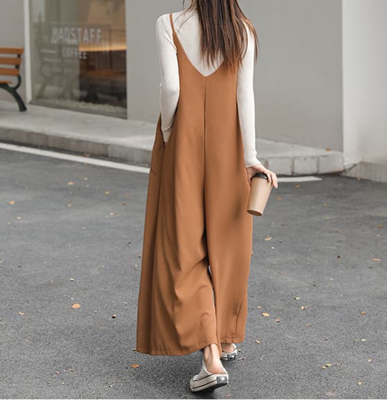 レディースワイドパンツ 大人女子向けワイドパンツ型着回し抜群万能服