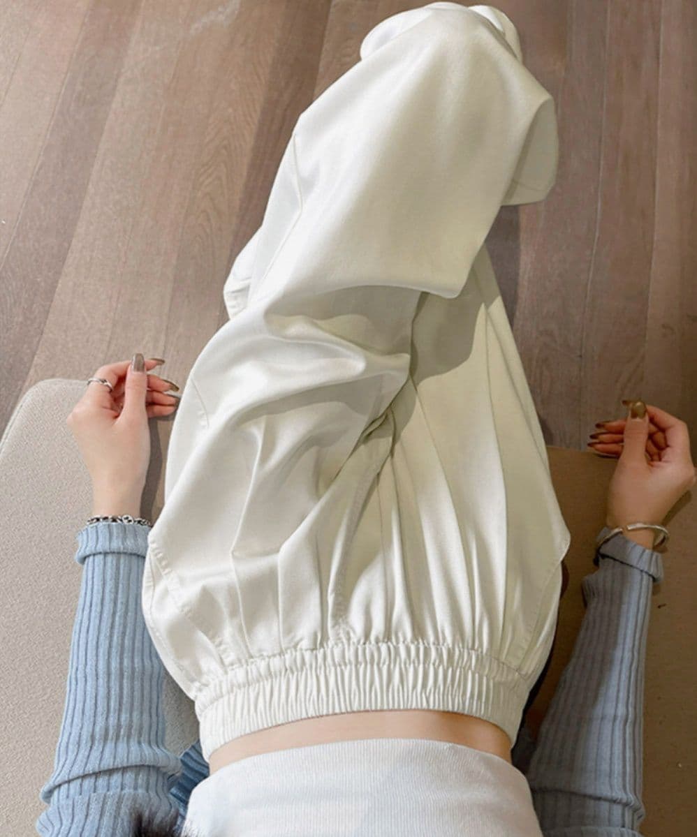 レディースワイドパンツ 美脚タック入りデニムワイドパンツ