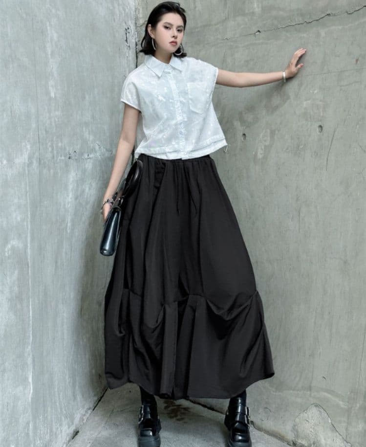 レディースワイドパンツ 2026新作 ハイウエスト美脚見せワイドパンツ ゆったり大人カジュアル